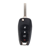 4 BTN Keyless Entry Remote 433MHZ Car Key Replacement for 2016-2019-Cruze XL8 Systems Only LXP-T004  KR-C4SD
